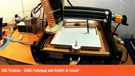 Cnc Projects Grbl Followup And Switch To Linux Youtube