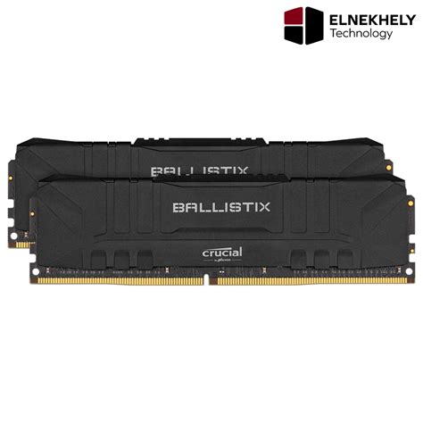 Crucial Ballistix 16GB (2x8GB) 3600 CL:16 Black Gaming Memory ...