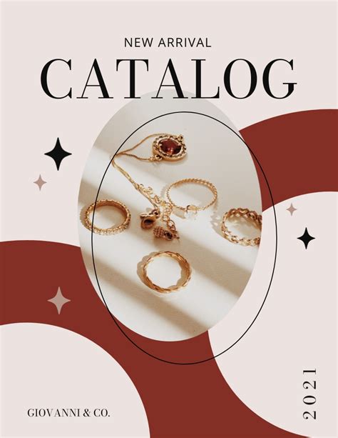 Jewelry Catalog Template Visme