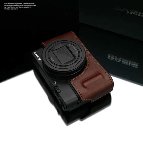 Photo Case for Sony DSC-RX100 VII and RX100 VI leather | Gariz Design ...