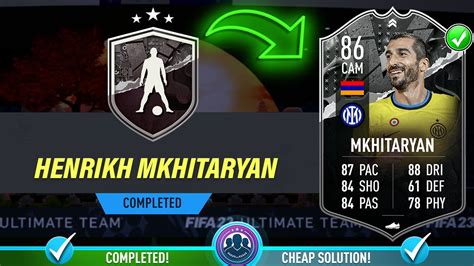 86 Showdown Henrikh Mkhitaryan SBC Completed Cheapest Solution Tips