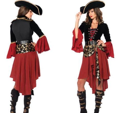 Plus Size Pirates The Caribbean Costume Sexy Pirate Costumes Women