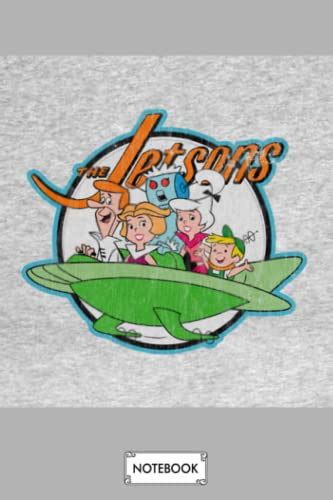 Vintage Jetsons The Jetsons Notebook Lined College Ruled Paper X