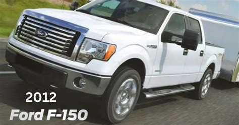 2012 Ford F150 Towing Capacity An Ultimate Guide With Towing Charts