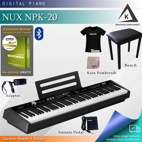 Jual Digital Piano Nux Npk Npk Npk Garansi Resmi Shopee