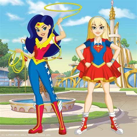 Wonder Woman And Supergirl Dc Super Hero Girls Hero Girl Dc Super