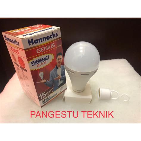 Jual Lampu LED Genius Hannochs 15w AC DC Shopee Indonesia