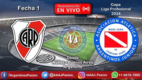 River Plate Vs Argentinos Juniors Transmisi N En Vivo Copa Lpf