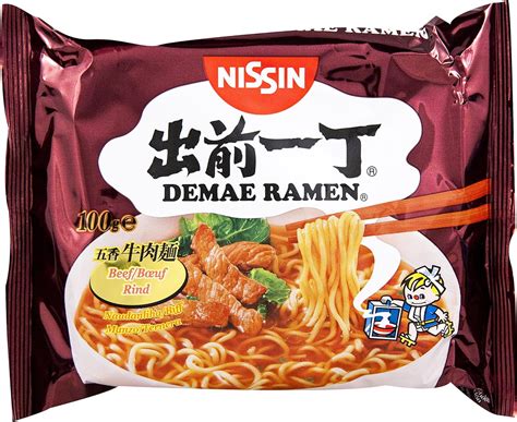 Nissin Demae Ramen Soupe De Nouilles Instantan Es En Sachet Saveur