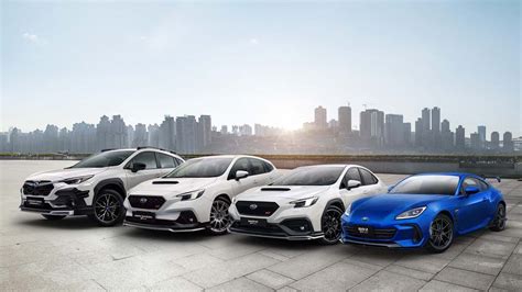 Subaru debuts GT trio, STI-kitted BRZ at Singapore Motor Show