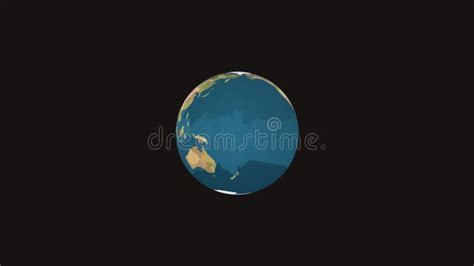 Rotating 3D Earth Model Animation Globe Animation Planet Earth Fro