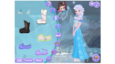 Disney Frozen Elsa Snow Queen Dress Up Full Movie Game 2013 Youtube