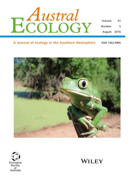 Austral Ecology Vol 41 No 5