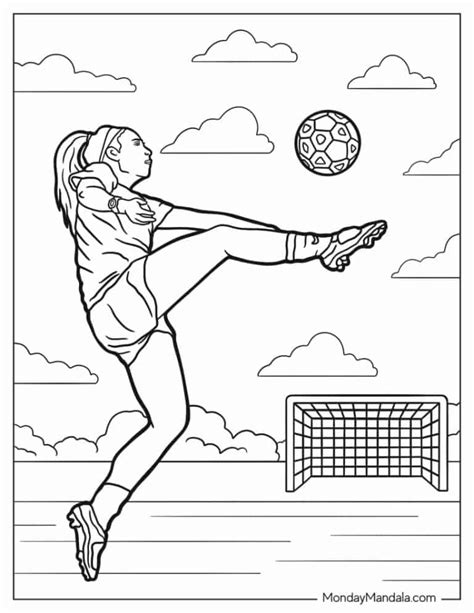 30 Soccer Coloring Pages Free Pdf Printables