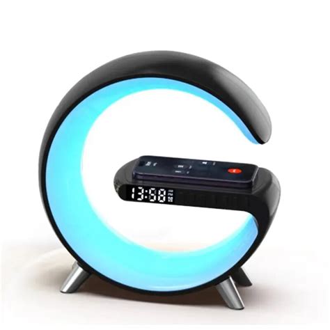 Led App Control Rgb Night Light Atmosphere Lamps Digital Alarm Clock