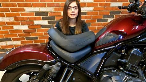 Honda Rebel 1100 Mustang Solo Tripper Seat YouTube