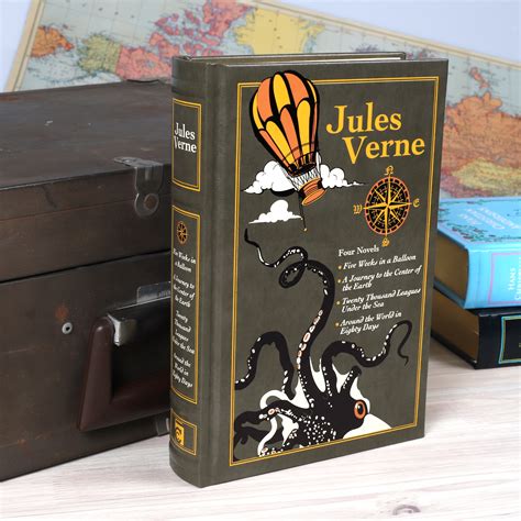 Jules Verne Four Novels Leather Bound Classics 5
