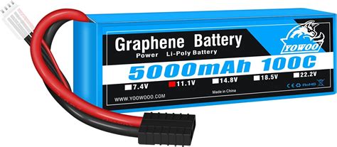 Yowoo Graphene Battery S Mah C V Lipo Rechargeable Battery