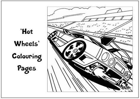 Hot Wheels Paquete De Libros Para Colorear X Hojas A Etsy Espa A