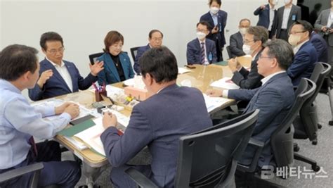 대구시 국민의힘 지도부 대구경북통합신공항 대구 편입법안 요청 마련