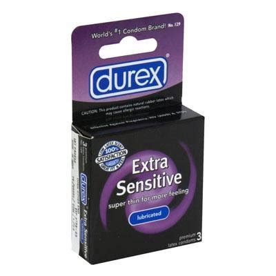 Buy Durex Extra Sensitive Lubricated Ultra Thin Premium Condoms