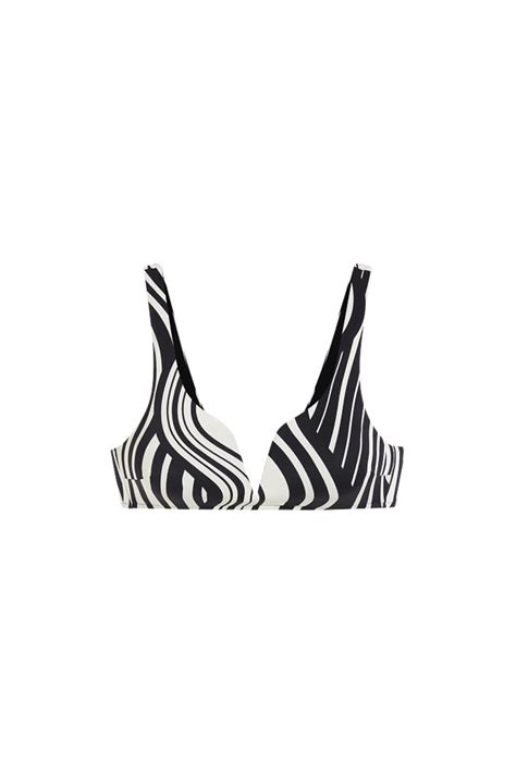 C A Bikini Top Wattiert Lycra Xtra Life Schwarz Gr E Von C A