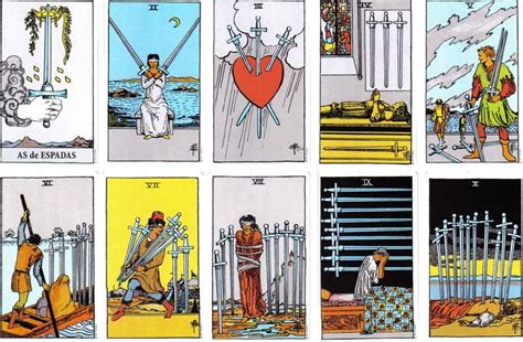 As De Espadas Tarot Baraja Espa Ola Marsella O Rider