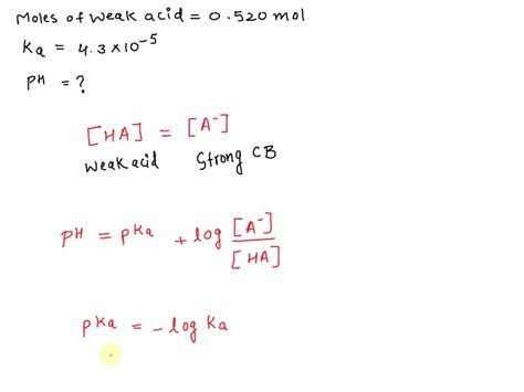 SOLVED The Half Equivalence Point Of A Titration Occurs Half Way To