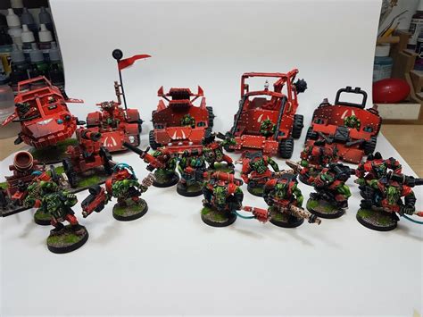 WARHAMMER 40K ORKS ARMY Painting Commission READ INFO GoWork