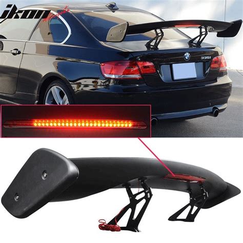 Universal Adjustable 57 Inch GT Trunk Spoiler Wing LED Brake Light