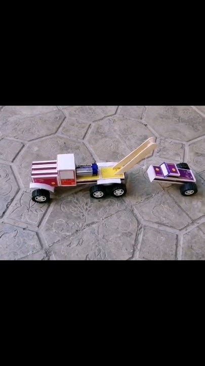 How To Make Matchbox Truck At Home Diy Toy Truck Matchbox Truck