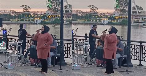 VIDEO Tular Nyanyi Lagu Janji Manismu Di Waterfront Nada Tinggi