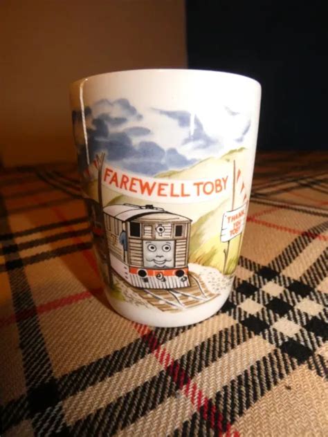 THOMAS THE TANK Engine And Friends A Wedgwood Beaker Titled Farewell