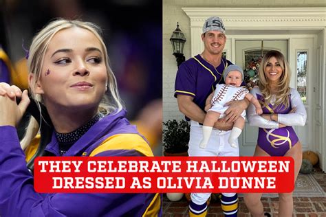 Fans dress up as Olivia Dunne to celebrate Halloween and she reacts ...