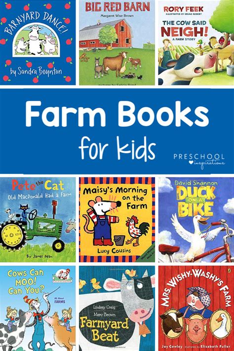 Books on Farm Animals - Preschool Inspirations