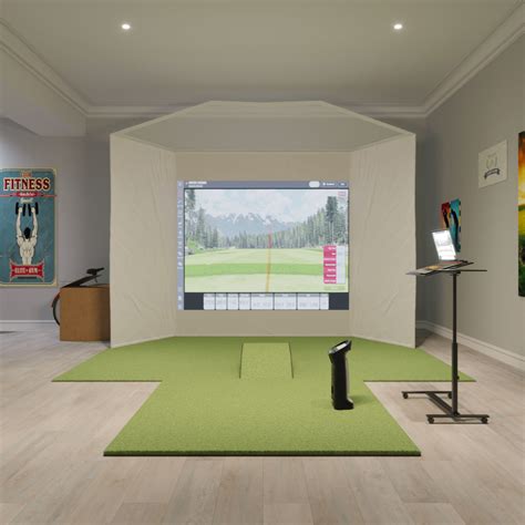 Uneekor EYE MINI Retractable Golf Simulator | Rain or Shine Golf