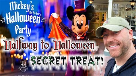 Disney S Halfway To Halloween Secret Treat Mickey S Not So Scary