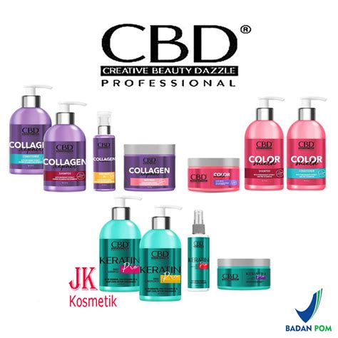 Jual CBD Professional Shampoo Conditioner Hair Mask Keratin Pro