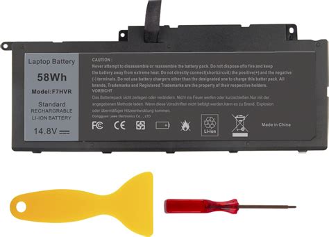 Amazon Futurebatt F Hvr Notebook Battery V Wh Replaceable