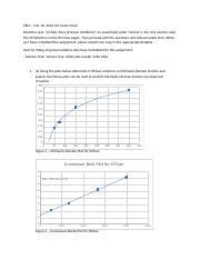 Analysis Of Enzyme Kinetics For Xyzase In Pbl Assignment Course Hero