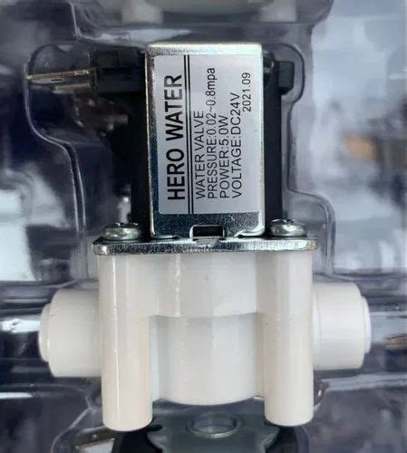 RO Solenoid Valve S V Hero Water Black At 90 Piece RO Solenoid