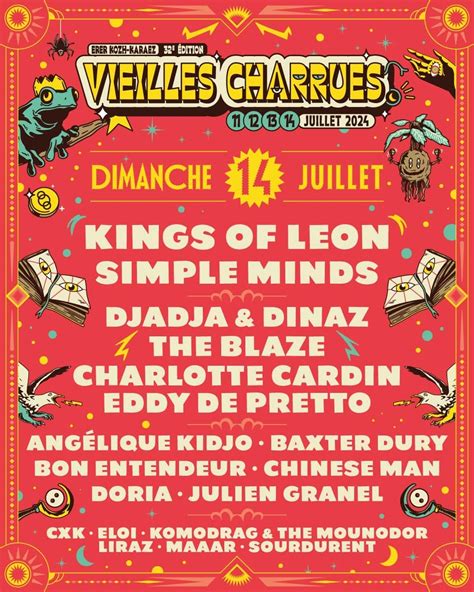 Le Festival Des Vieilles Charrues Au Juillet Carhaix