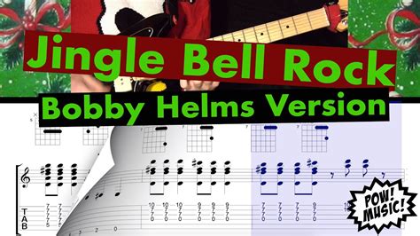 Jingle Bell Rock Bobby Helms Guitar Lesson And Play Along Chords