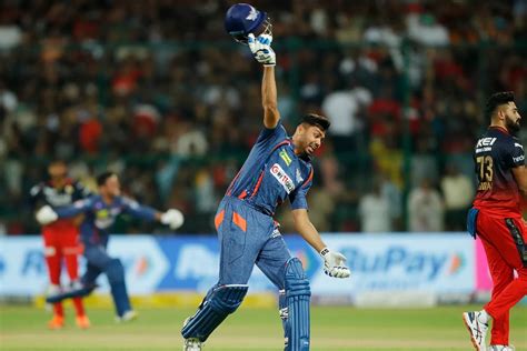 IPL 2023 Avesh Khan Reprimanded For Helmet Throw Celebration THE NEW