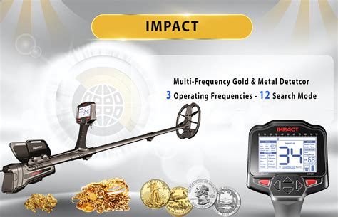 Impact Metal Detector Electromagnetic System Detectors Gold Detector