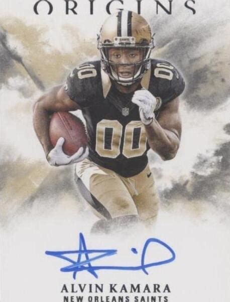 Panini Origins Rookie Autographs Ra Ak Alvin Kamara Au Rc