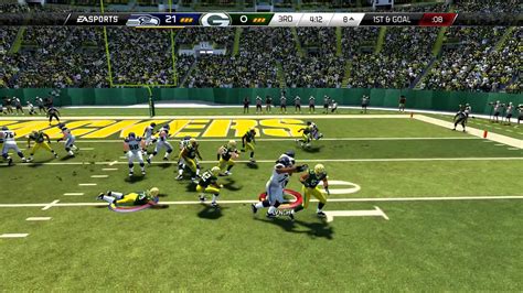 Madden 25 :: XBOX ONE Gameplay :: Top 100 Already?-Seahawks Vs. Packers-Online Gameplay - YouTube