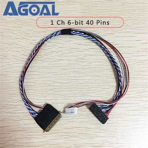 Aliexpress Buy Universal Pin Single Lvds Cable Mm Lp Wh