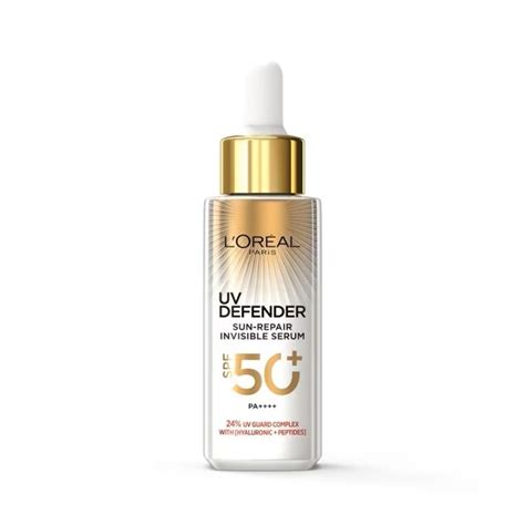 Jual L OREAL UV Defender Sun Repair Invisible Serum SPF 50 PA 30ml