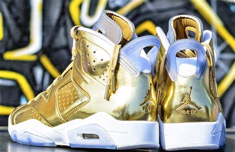 Air Jordan 6 Pinnacle Metallic Gold Release Date SBD